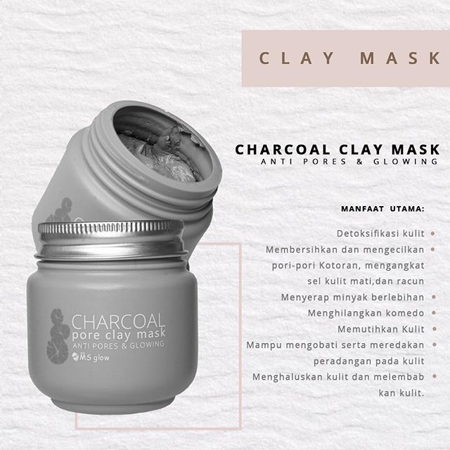 MS Glow Charcoal Clay Mask