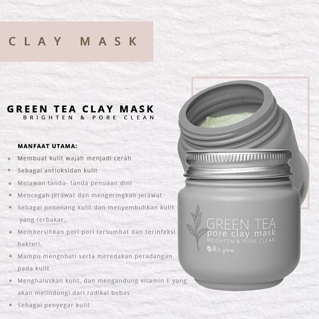 MS Glow Green Tea Clay Mask
