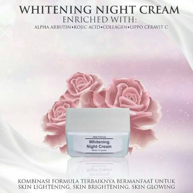 Gambar Whitening Night Cream MS Glow