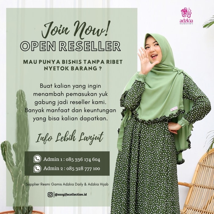 Open Reseller Adzkia Hijab