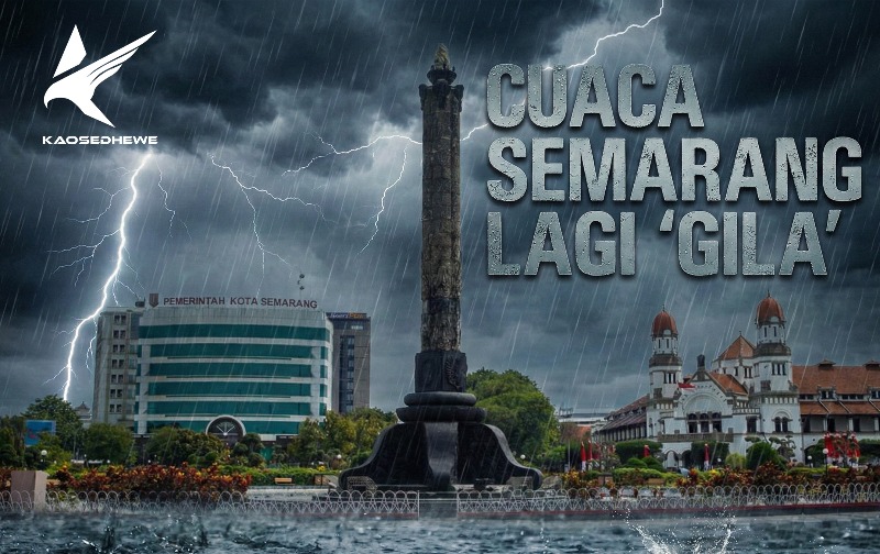 CUACA SEMARANG LAGI "GILA", JANGAN SAMPAI ANDA TUMBANG! Pesan Jaket Sekarang!