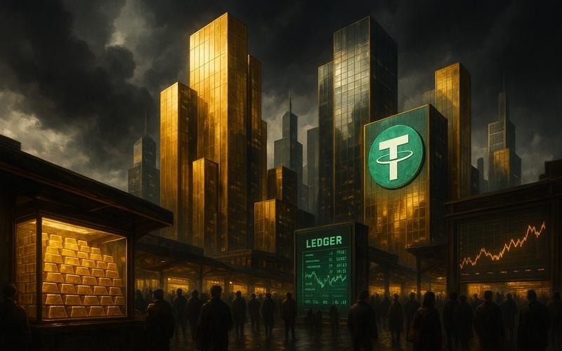 Tether Lampaui Banyak Bank Sentral dengan Cadangan Emas $2,24 Miliar di 2025