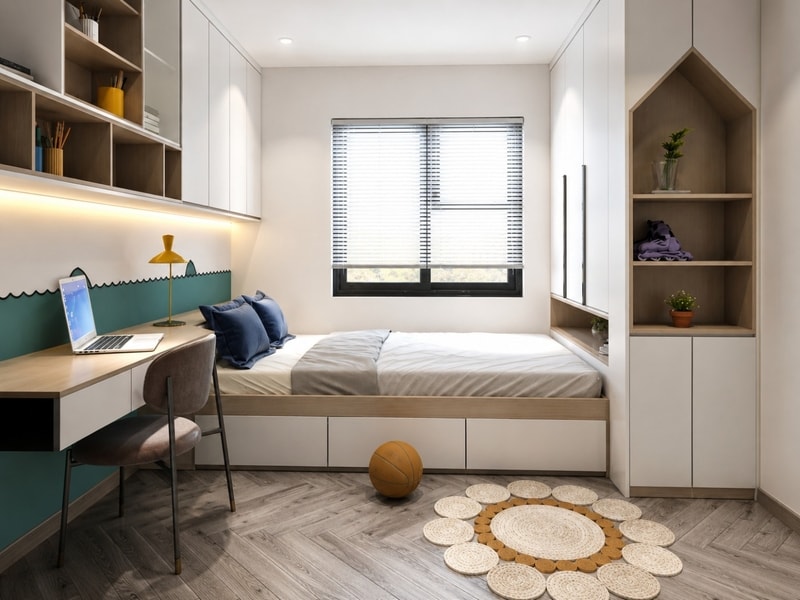 kamar-tidur-anak-trendy-luas-space-saving