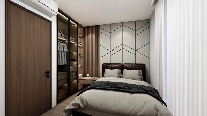 interior rumah master bedroom