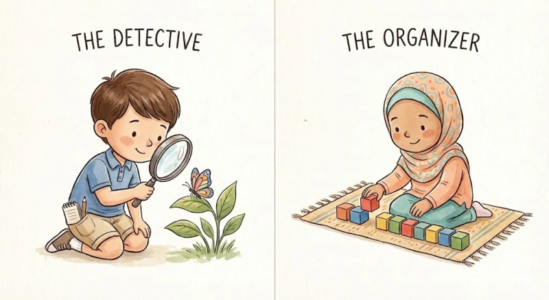 Ilustrasi Anak ISTJ