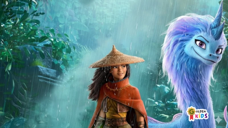 Raya — pemimpin muda yang berani, menyusun rencana, dan berusaha menyatukan negerinya