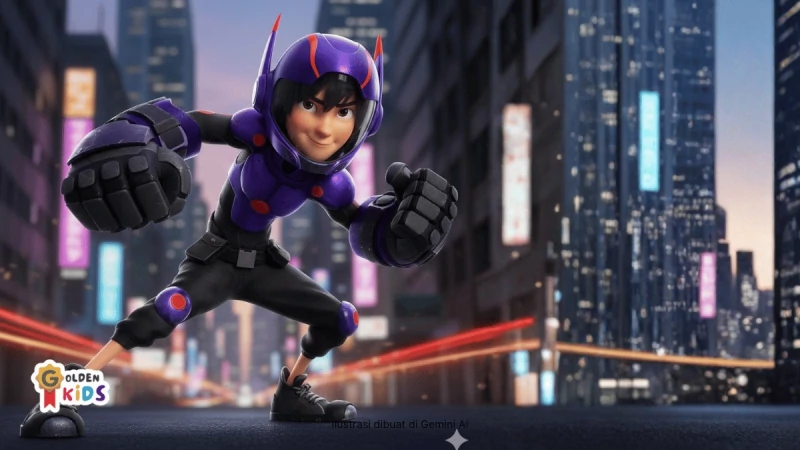 Hiro Hamada — remaja jenius yang suka robot, ide baru, dan eksperimen