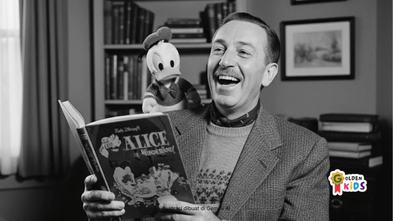 Walt Disney — pencipta dunia cerita dan karakter yang lahir dari imajinasi liar