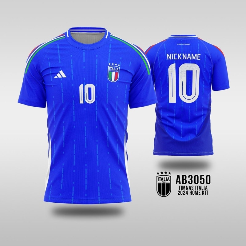 Kaos Jersey Timnas Italia 2024 - Home