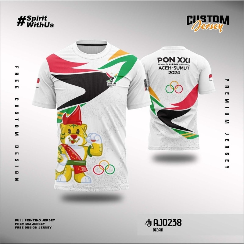 Jersey PON XXI 2024 - AJ0238