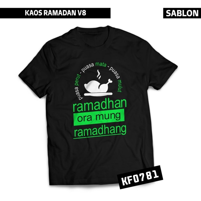 KF0781 - KAOS RAMADAN V8