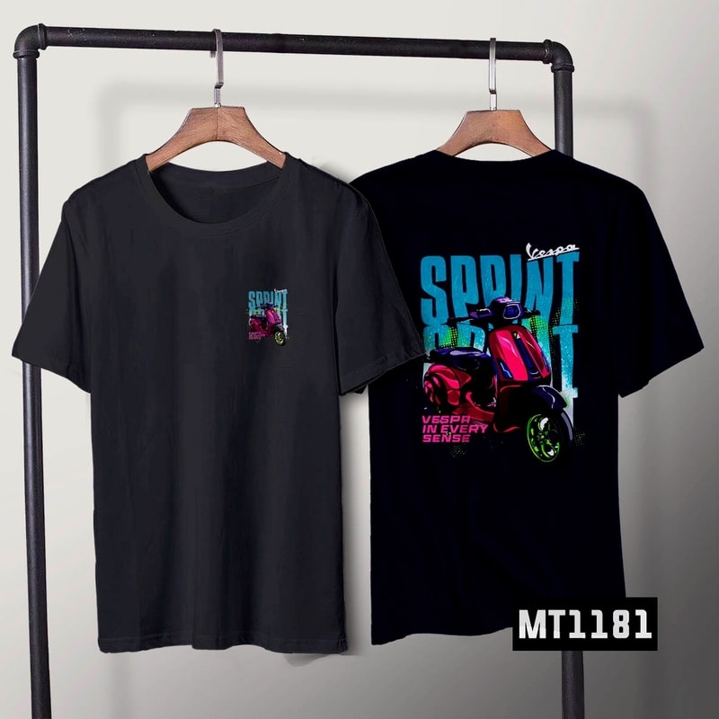 Kaos Otomotif Motor Vespa