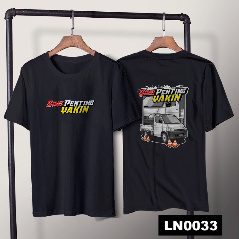 Kaos Otomotif Mobil SING PENTING YAKIN