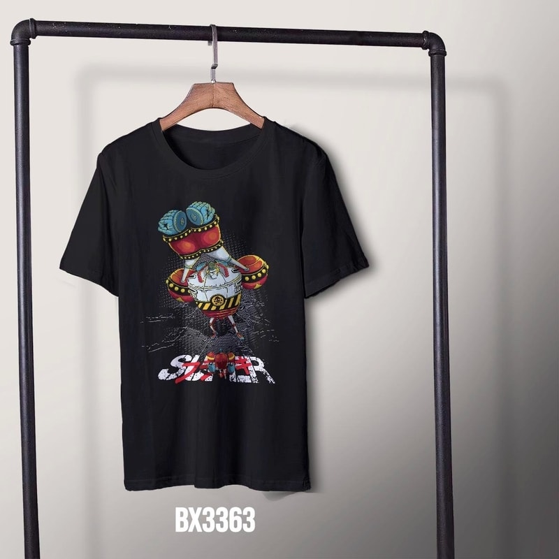 Kaos Anime One Piece Super Franky