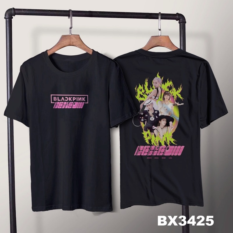 Kaos Blackpink Ice Cream