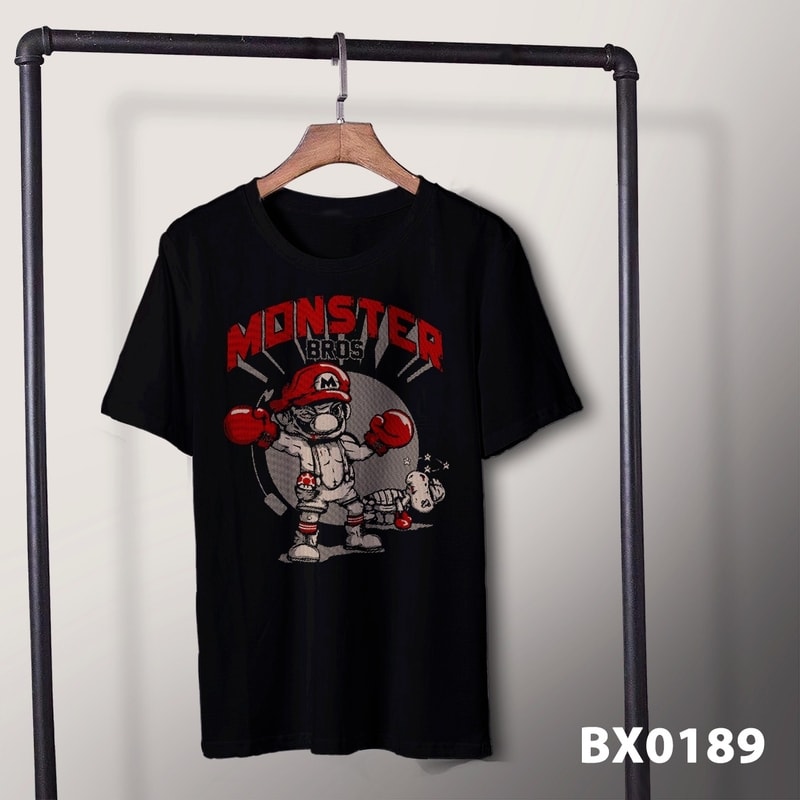 Kaos Mario Brosari Monster