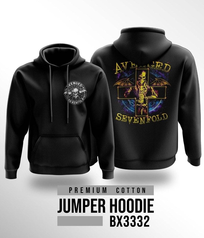 Jaket Hoodie Avenged Sevenfold University