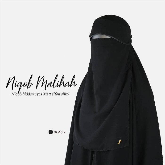 Niqab bandana poni