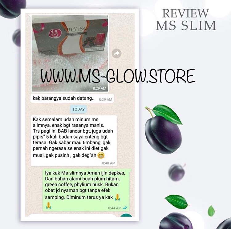 Review ms slim drink
