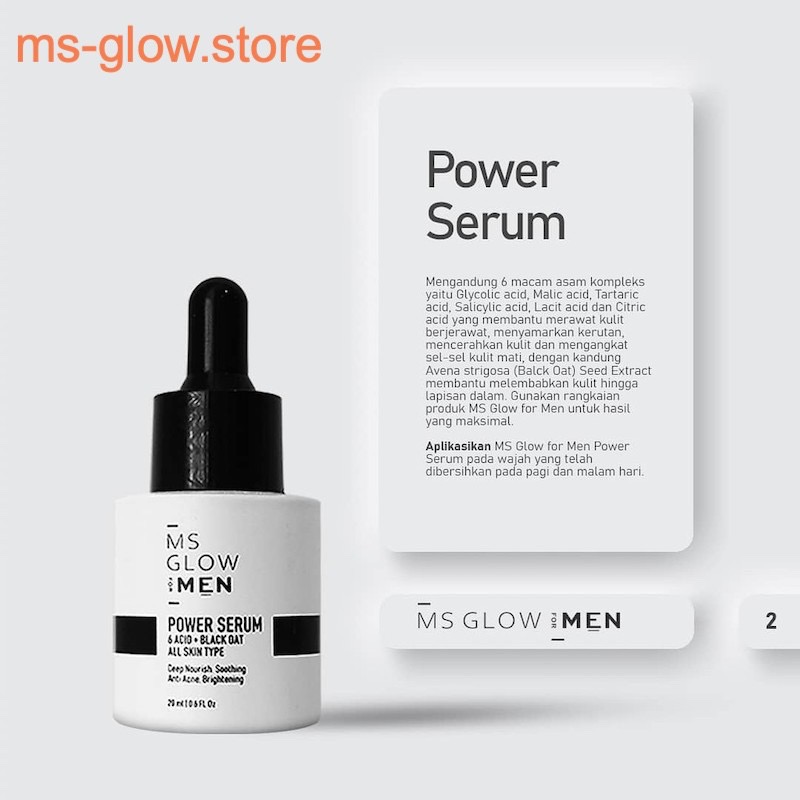 Power Serum MS Glow for Men