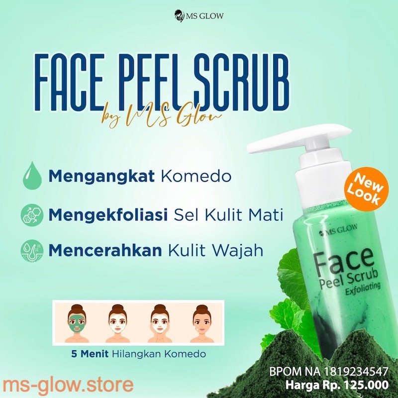 Fungsi Face Peel Scrub