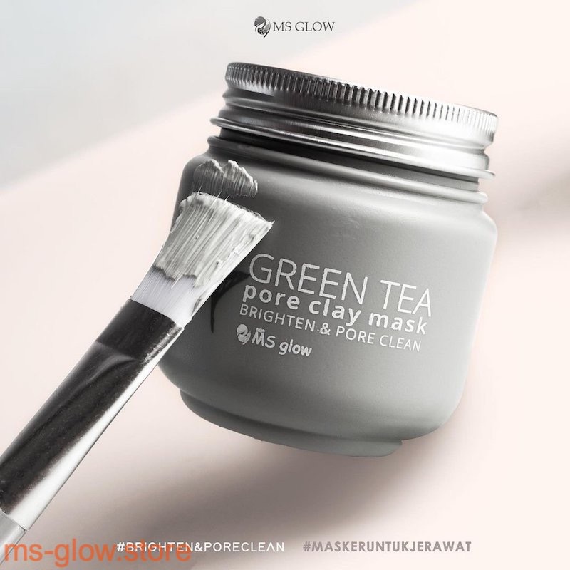 Green Tea Pore Clay Mask MS Glow
