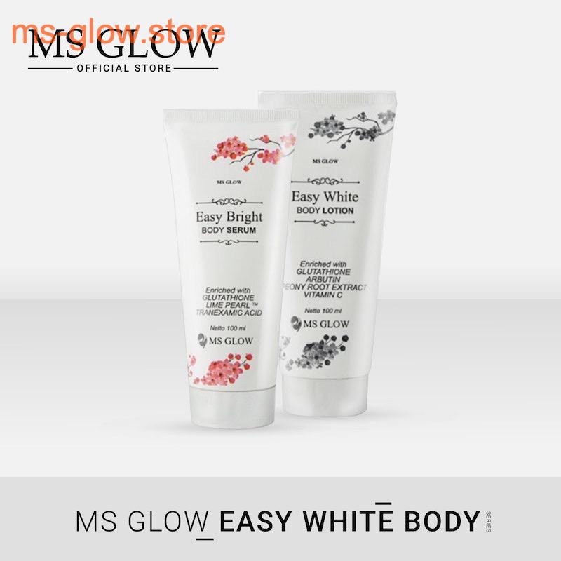 Easy White Body Series MS Glow, Bantu Putihkan Badanmu Secara Optimal