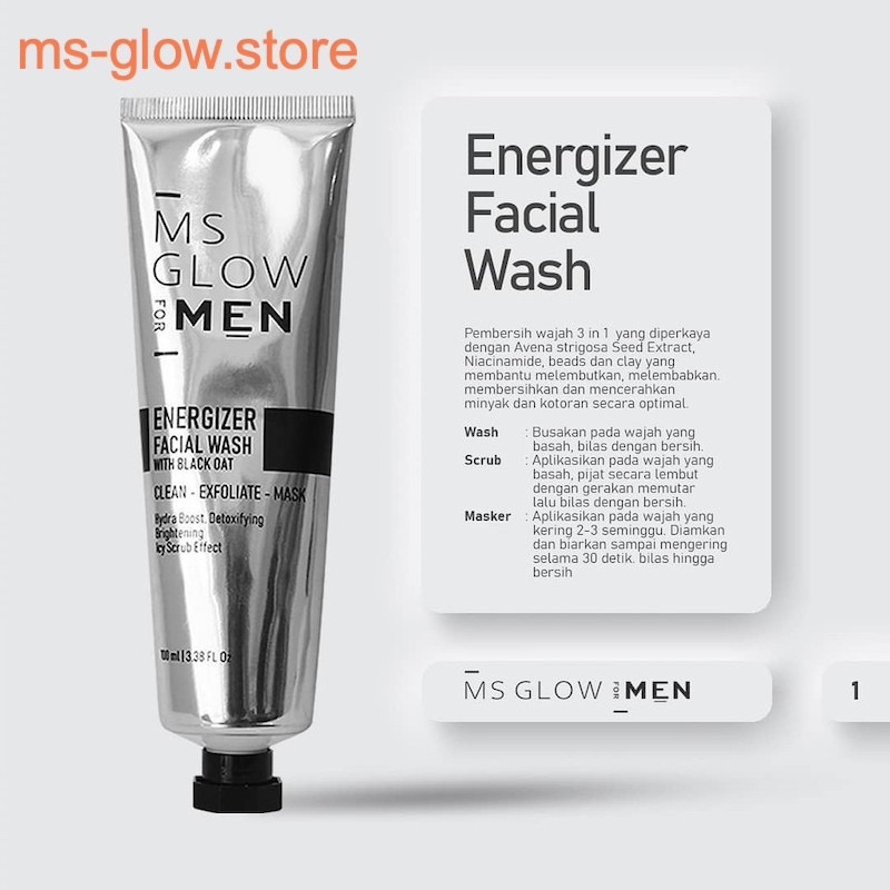 Energizer Facial Wash MS Glow for Men