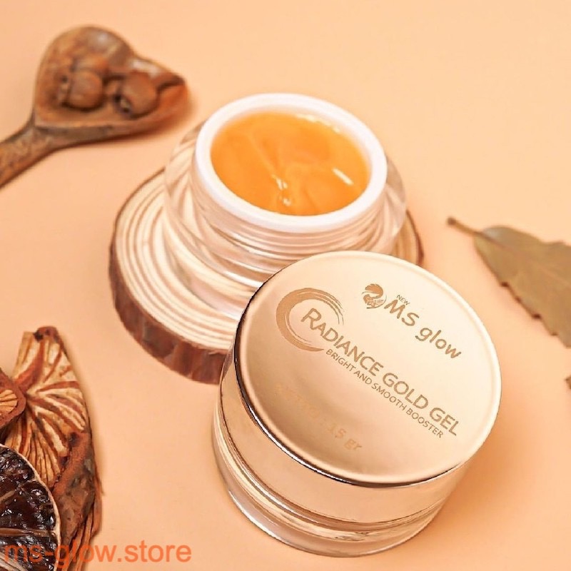 Produk Radiance Gold Gel Bright and Smooth Booster