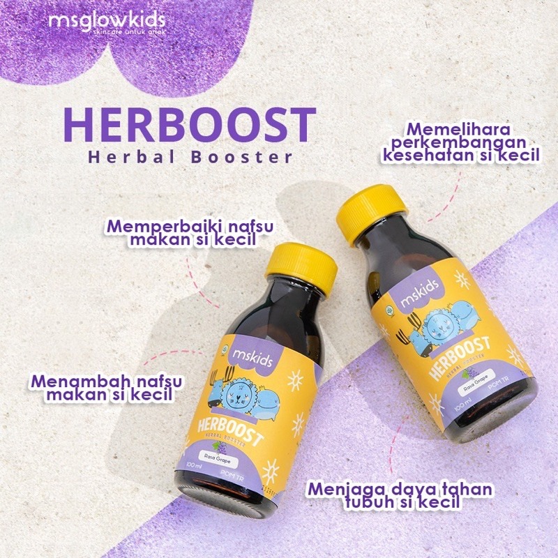 Yuk Tunjang Nutrisi Buah Hati dengan MS Kids Vitamin Herboost!