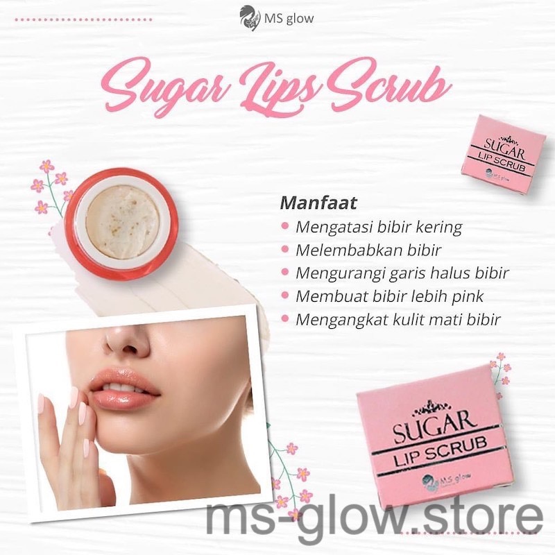 Tata Cara Menggunakan Lip Scrub MS Glow