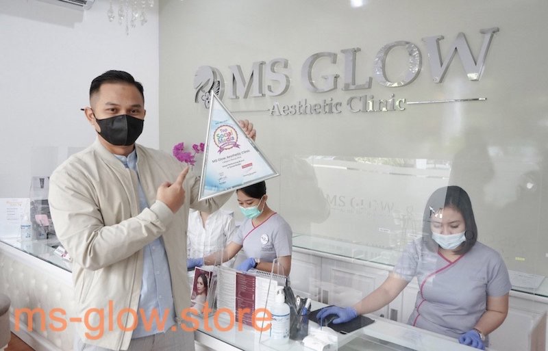 MS Glow punya cabang klinik yang besar